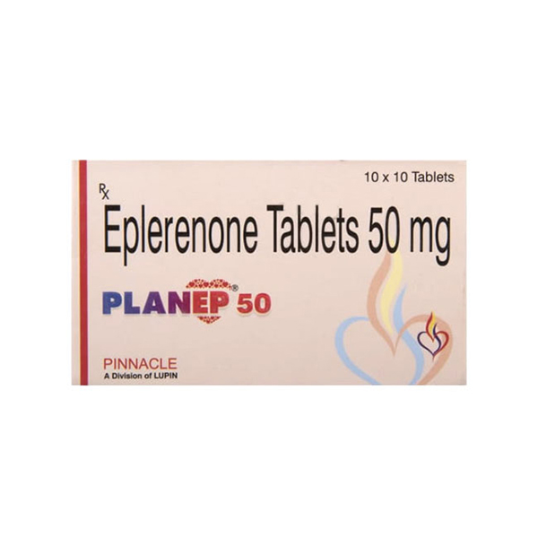 依普利酮 Planep Eplerenone 50mg*100粒 降低心脏病心力衰竭治疗高血压