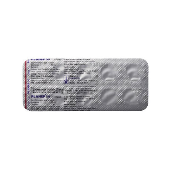 依普利酮 Planep Eplerenone 50mg*100粒 降低心脏病心力衰竭治疗高血压