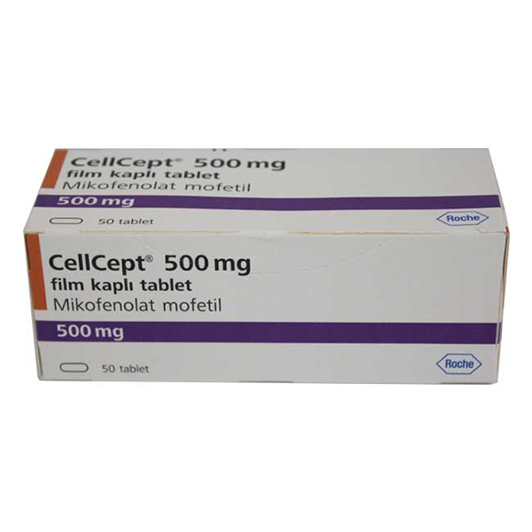 霉酚酸酯片 CellCept 吗替麦考酚酯片 50粒装 用于接受同种异体肾脏或肝脏移植中预防器官排斥反应