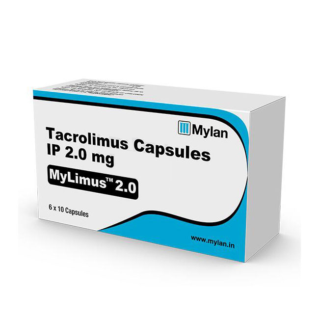 普乐可复 Mylimus 1 Capsule 他克莫司胶囊 Tacrolimus 60粒装 用于移植患者器官排斥反应预防