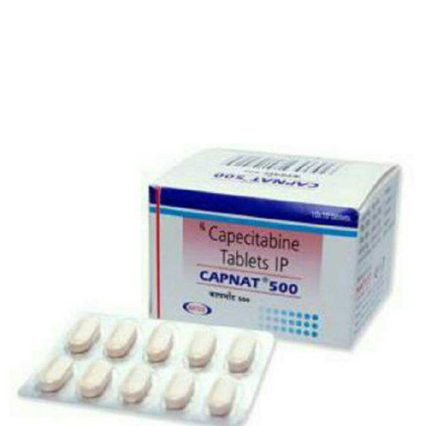 卡培他滨 Capnat 希罗达 Capecitabine 100粒装 治疗结直肠癌乳腺癌大肠癌抗癌药物